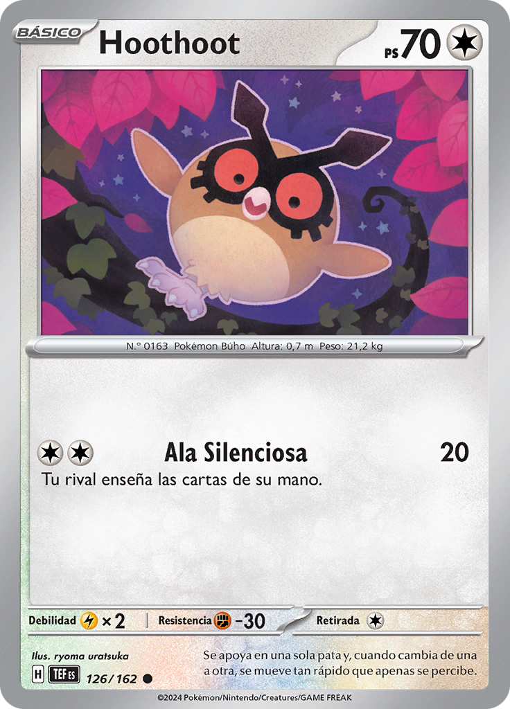 Hoothoot (Reverse Holo)