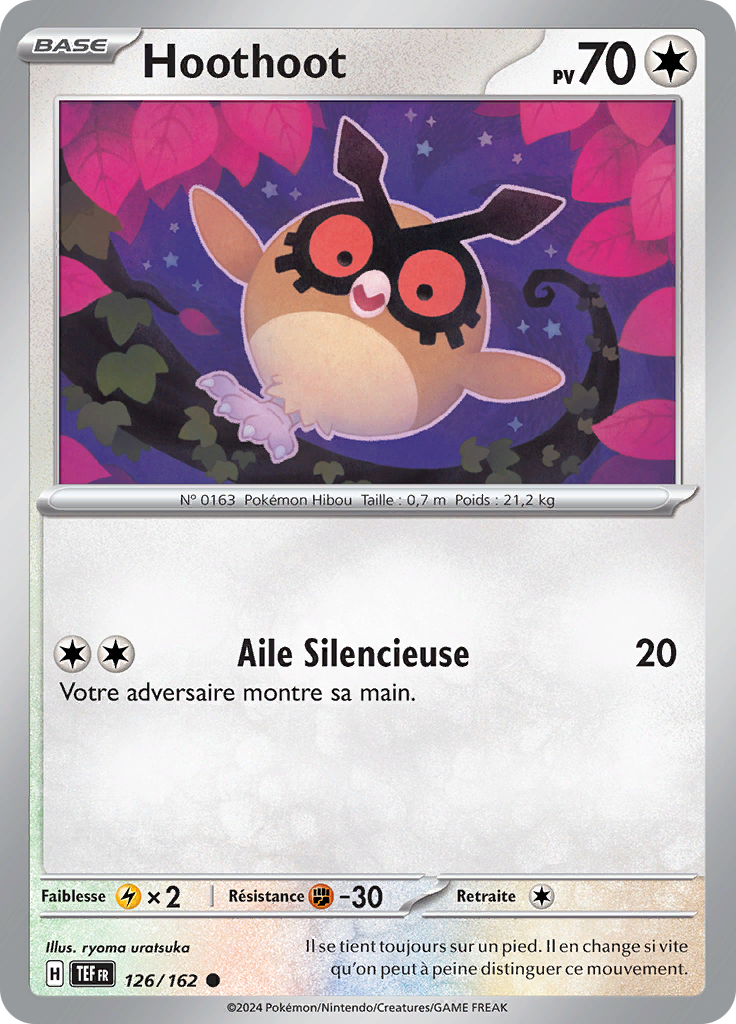 Hoothoot (Reverse Holo)