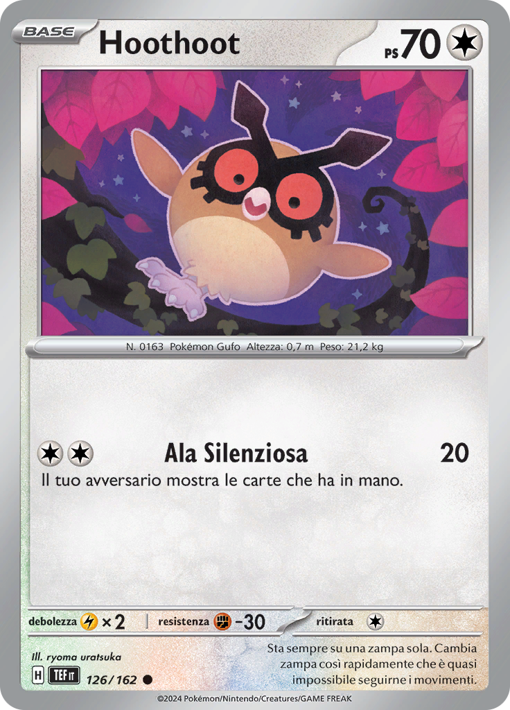 Hoothoot (Reverse Holo)