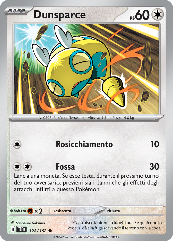 Dunsparce (Reverse Holo)