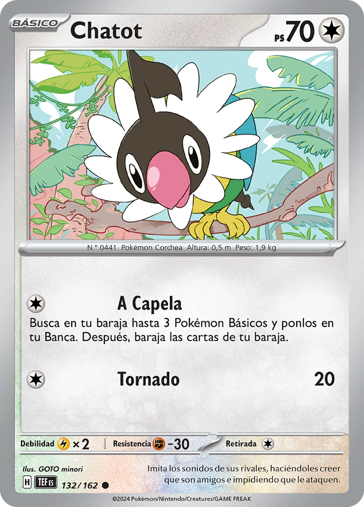 Chatot (Reverse Holo)