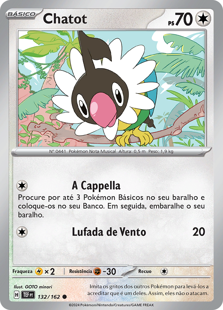Chatot (Reverse Holo)