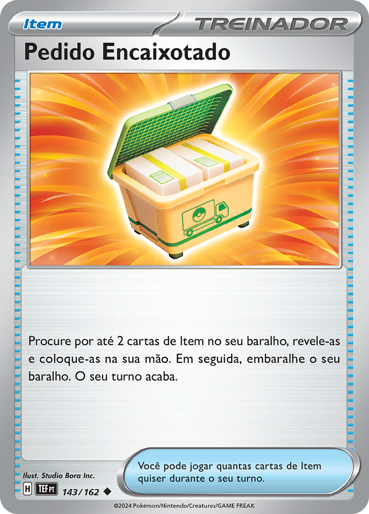 Pedido Encaixotado (Reverse Holo)