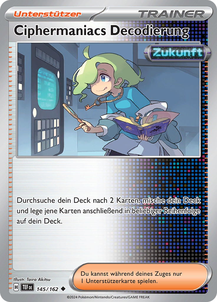 Ciphermaniacs Decodierung (Reverse Holo)