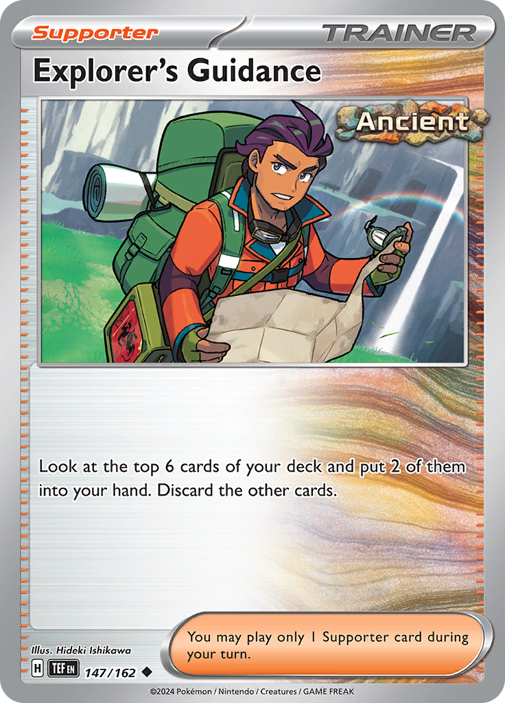 Explorer's Guidance (Reverse Holo)