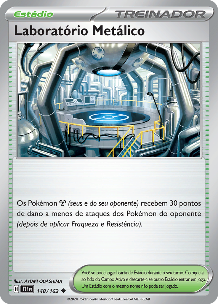 Laboratório Metálico (Reverse Holo)