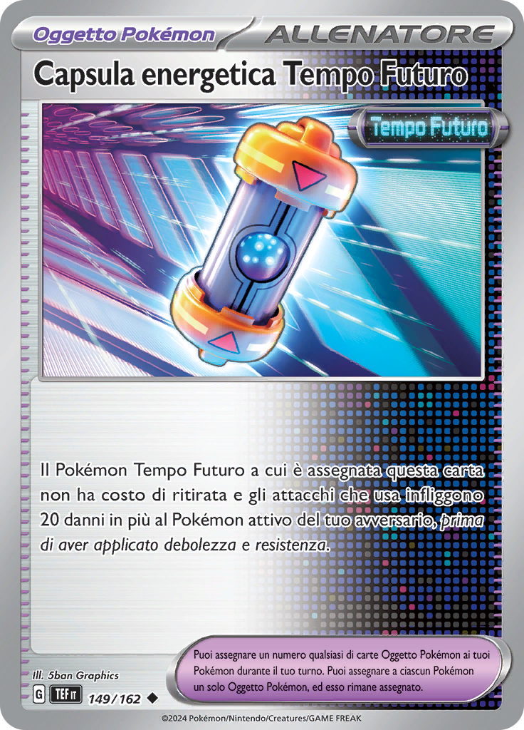 Capsula energetica Tempo Futuro (Reverse Holo)
