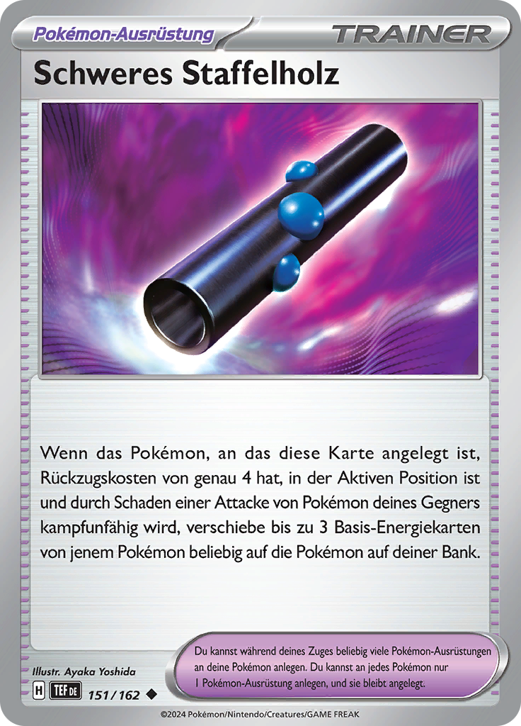 Schweres Staffelholz (Reverse Holo)