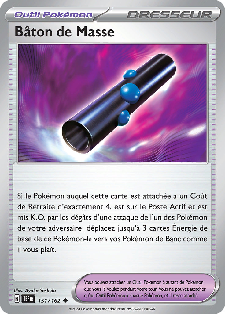 Bâton de Masse (Reverse Holo)