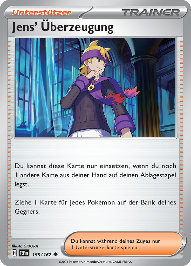 Jens' Überzeugung (Reverse Holo)