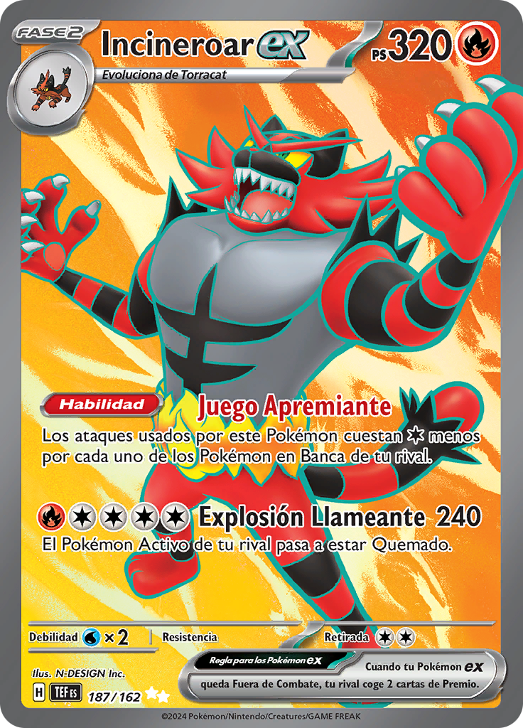 Incineroar ex