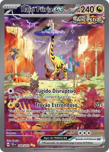 Raio Fúria ex — Forças Temporais
