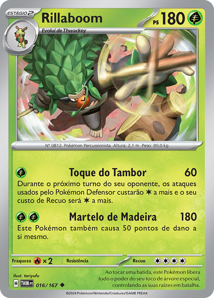 Rillaboom (Reverse Holo)