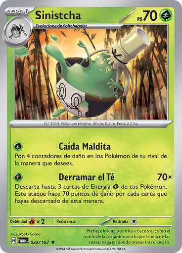 Sinistcha (Reverse Holo)