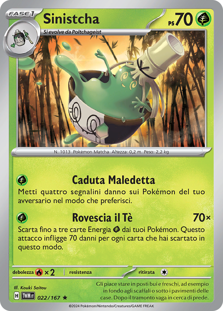 Sinistcha (Reverse Holo)