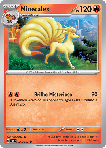 Ninetales (Reverse Holo)