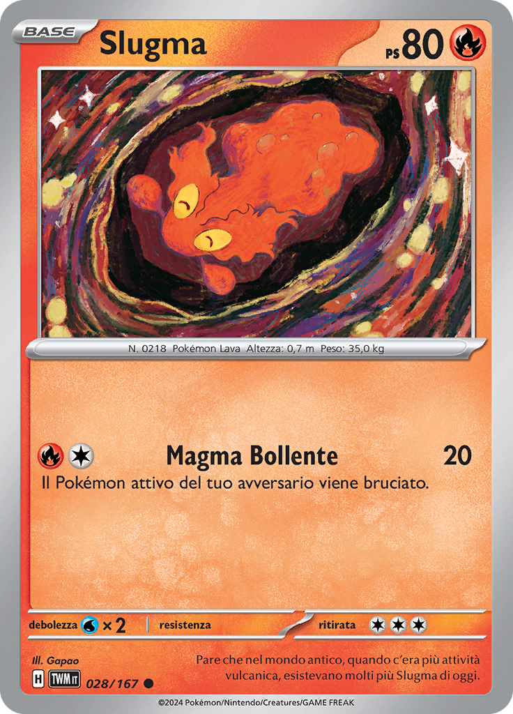 Slugma (Reverse Holo)