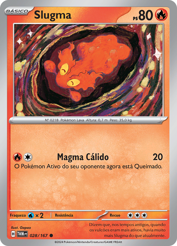 Slugma (Reverse Holo)