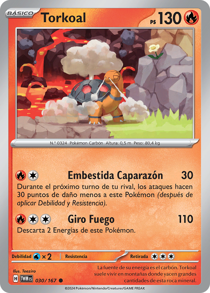 Torkoal (Reverse Holo)