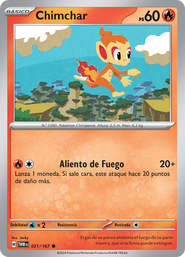 Chimchar (Reverse Holo)