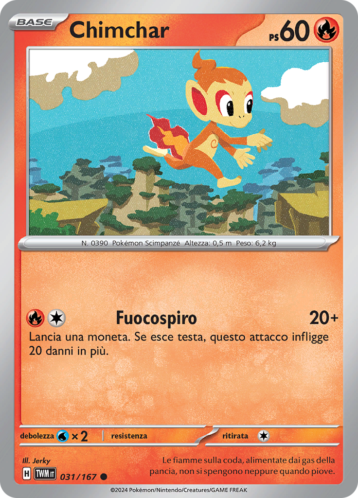 Chimchar (Reverse Holo)