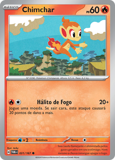 Chimchar (Reverse Holo)
