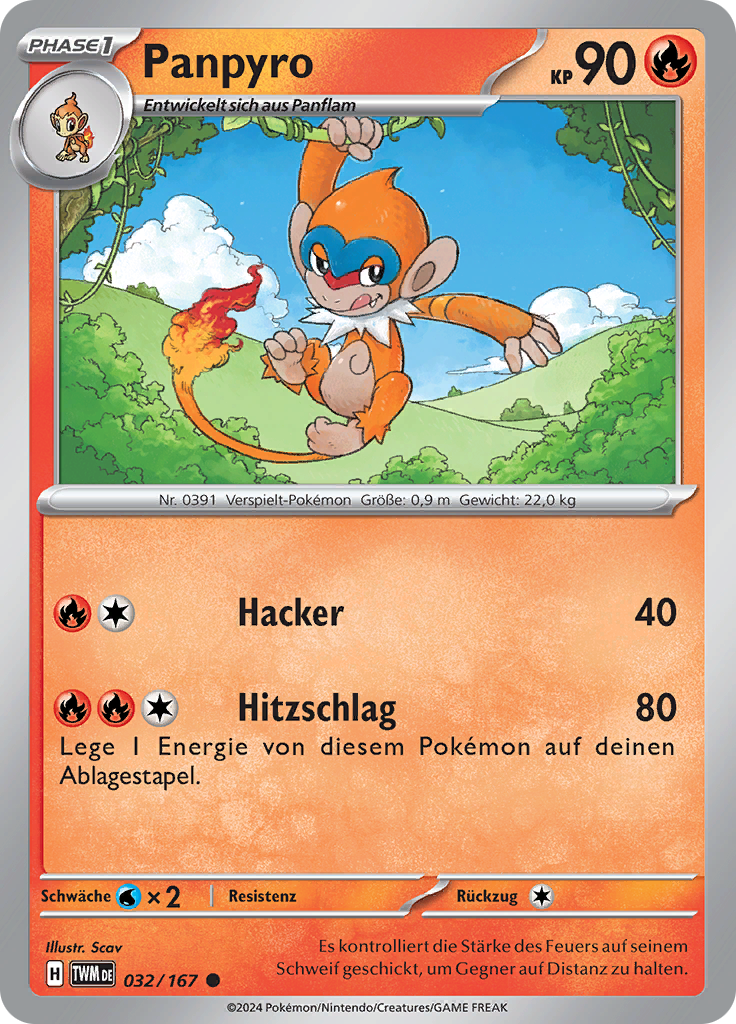 Panpyro (Reverse Holo)