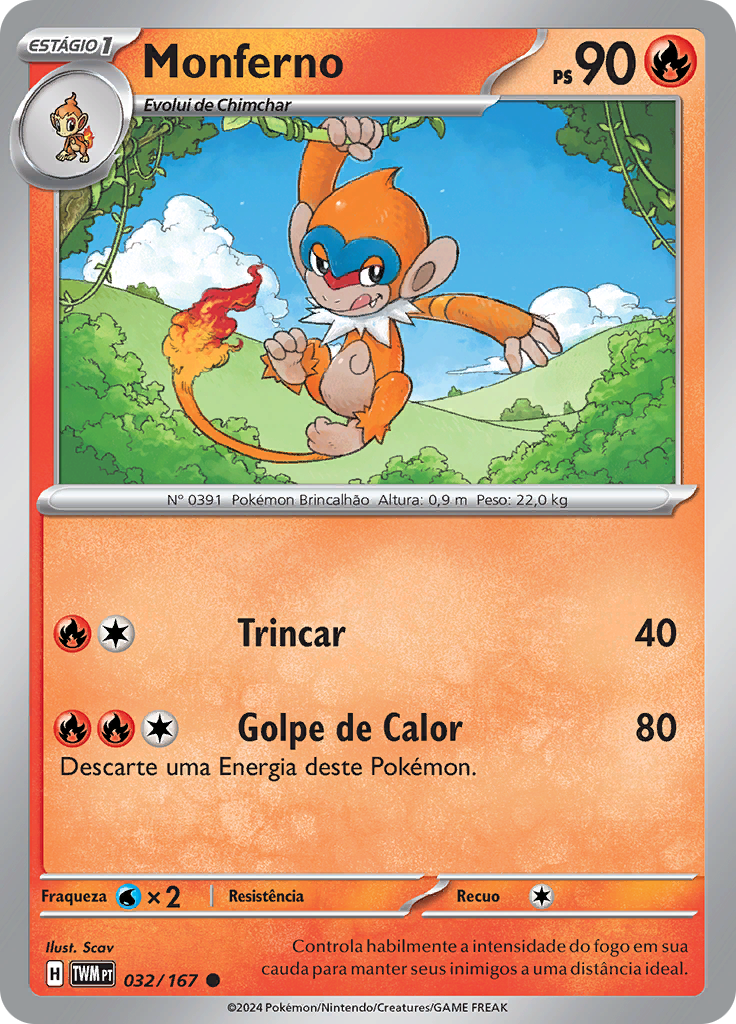 Monferno (Reverse Holo)