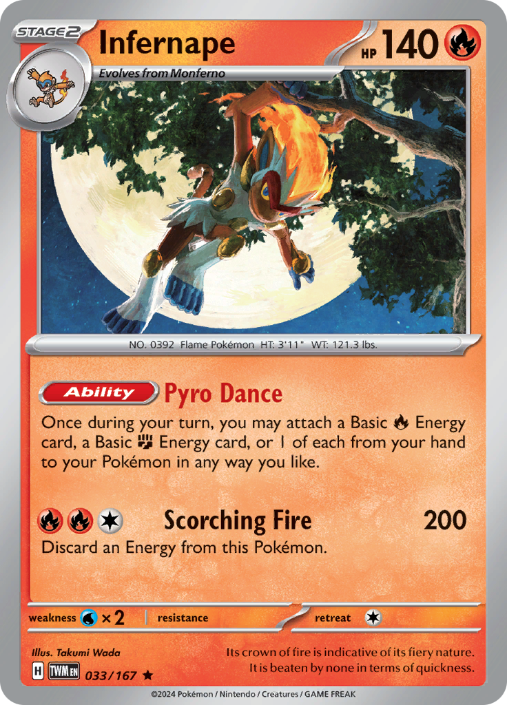 Infernape (Reverse Holo)