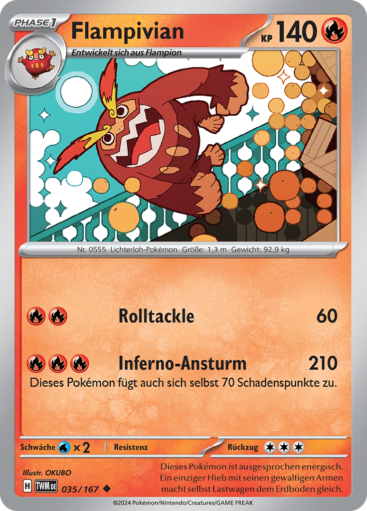 Flampivian (Reverse Holo)