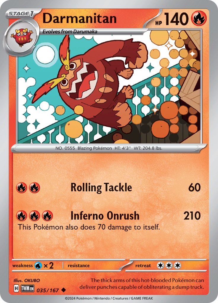 Darmanitan (Reverse Holo)