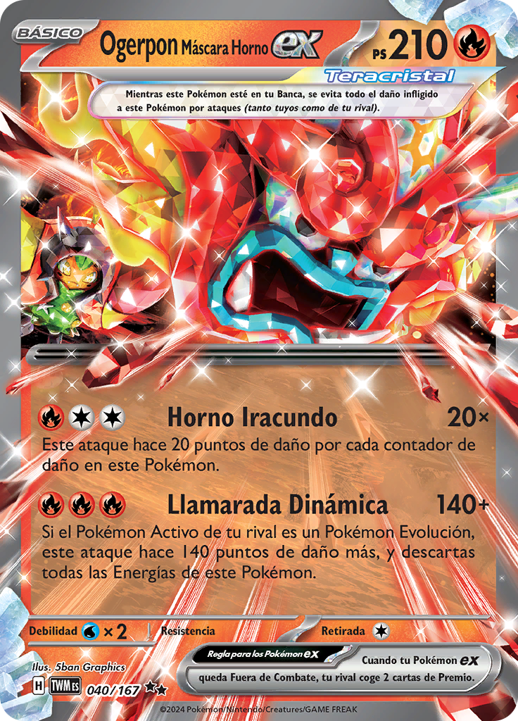 Ogerpon Máscara Horno ex