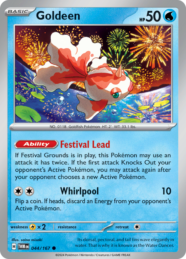 Goldeen (Reverse Holo)