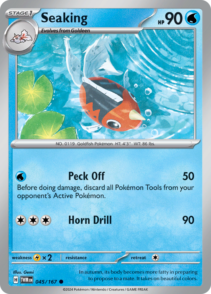 Seaking (Reverse Holo)
