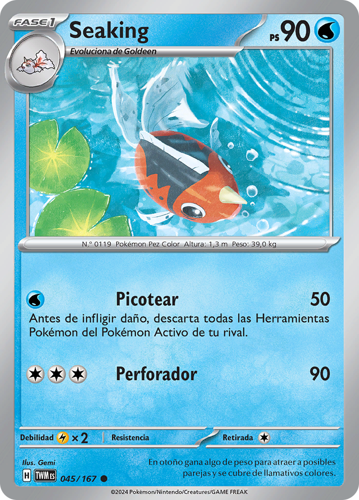 Seaking (Reverse Holo)