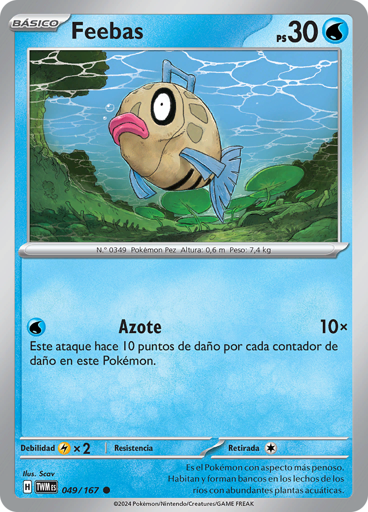 Feebas (Reverse Holo)
