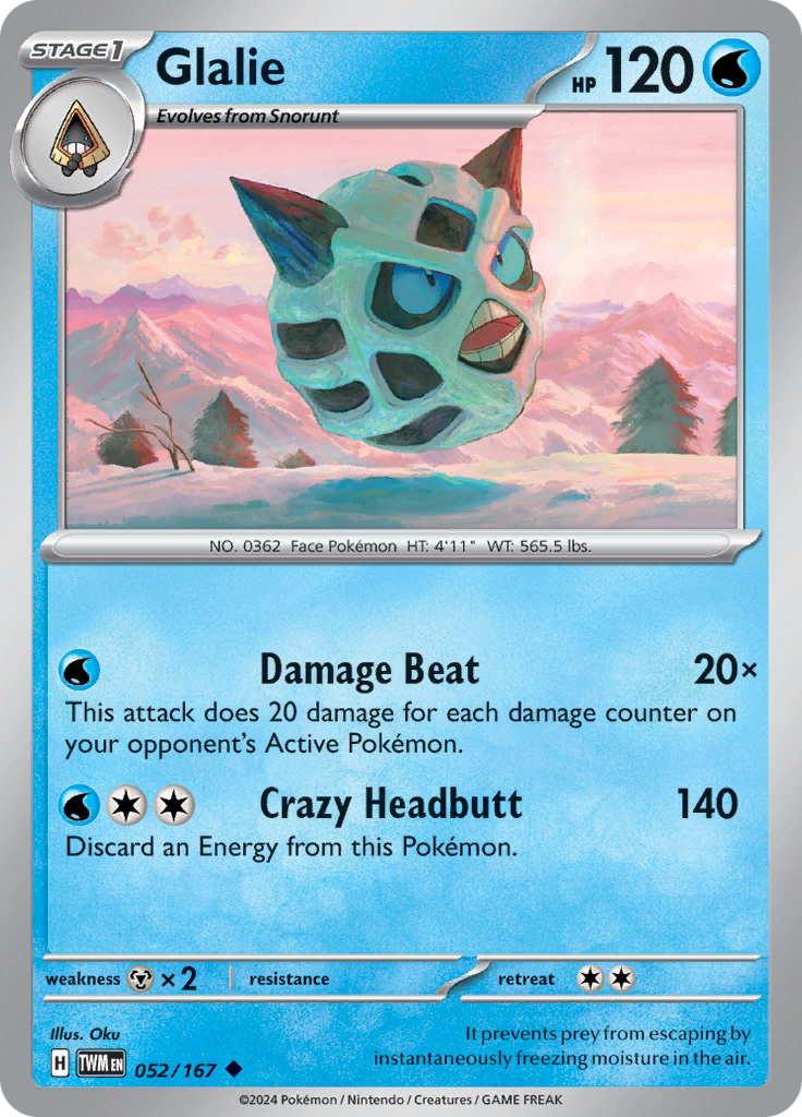 Glalie (Reverse Holo)