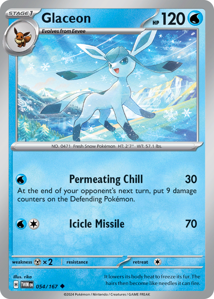 Glaceon (Reverse Holo)