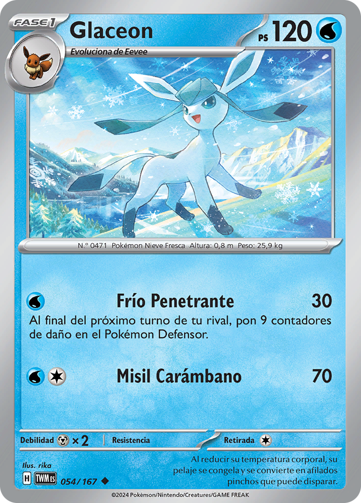 Glaceon (Reverse Holo)