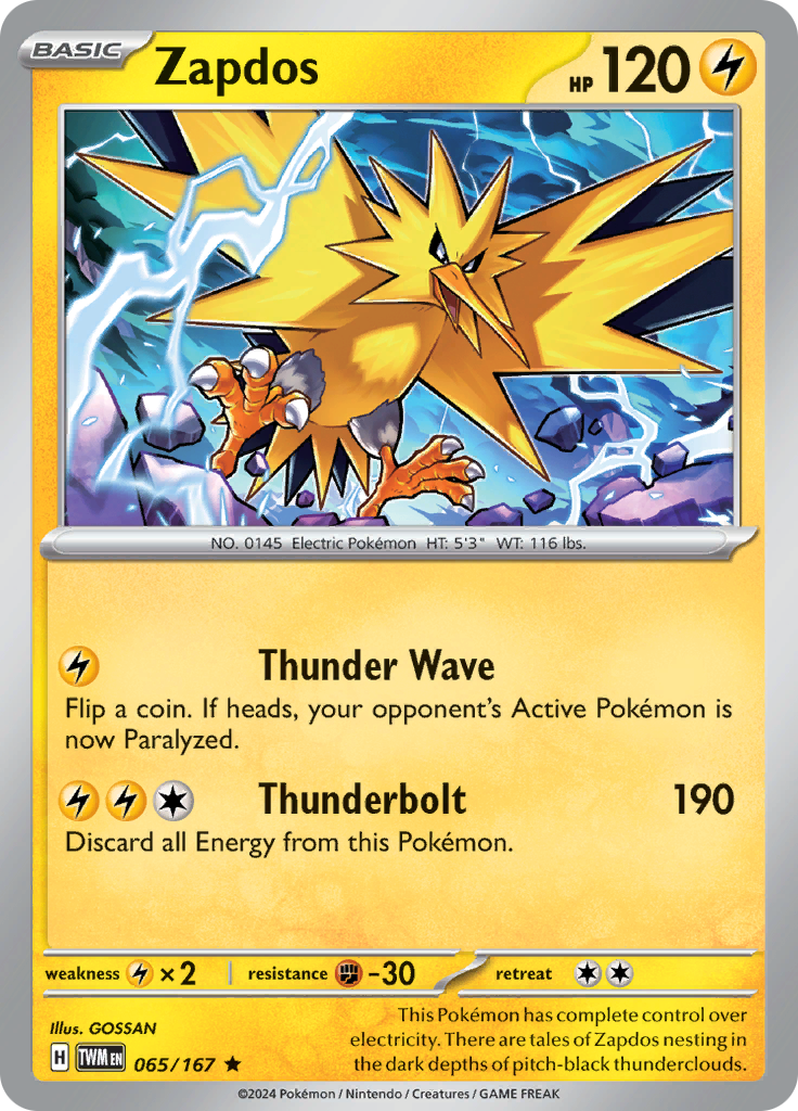 Zapdos (Reverse Holo)