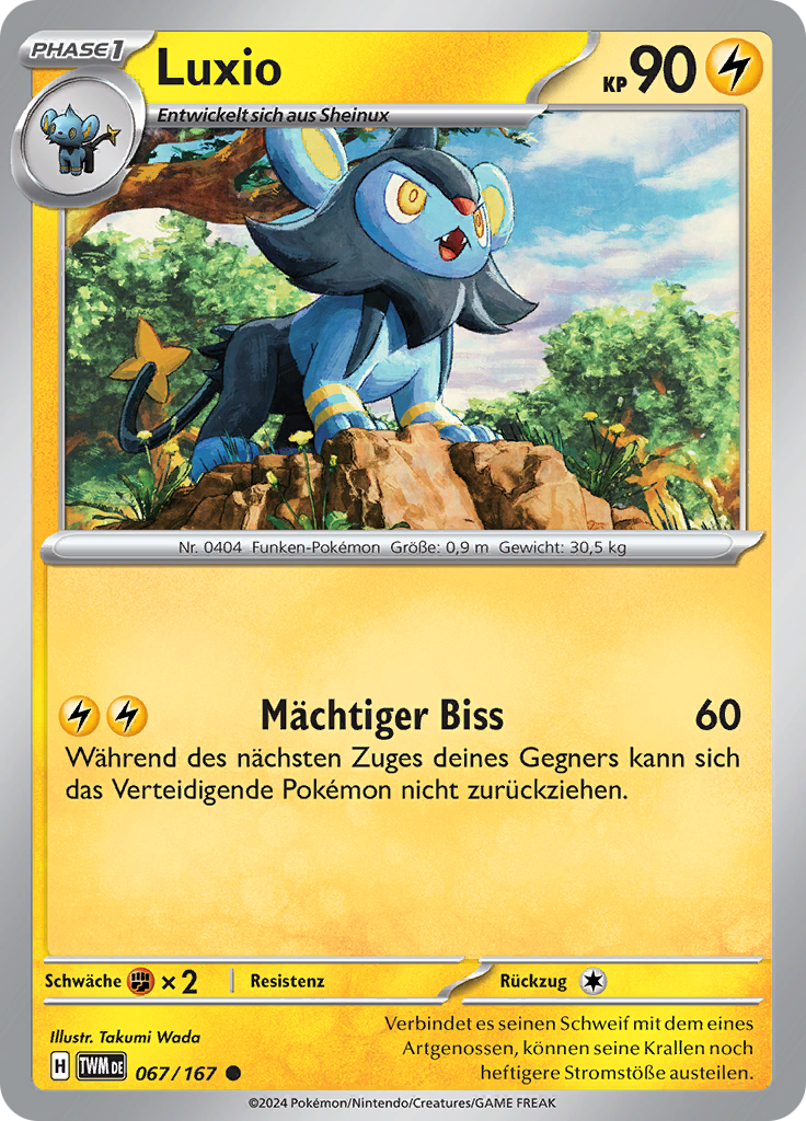 Luxio (Reverse Holo)