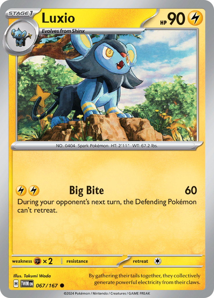 Luxio (Reverse Holo)