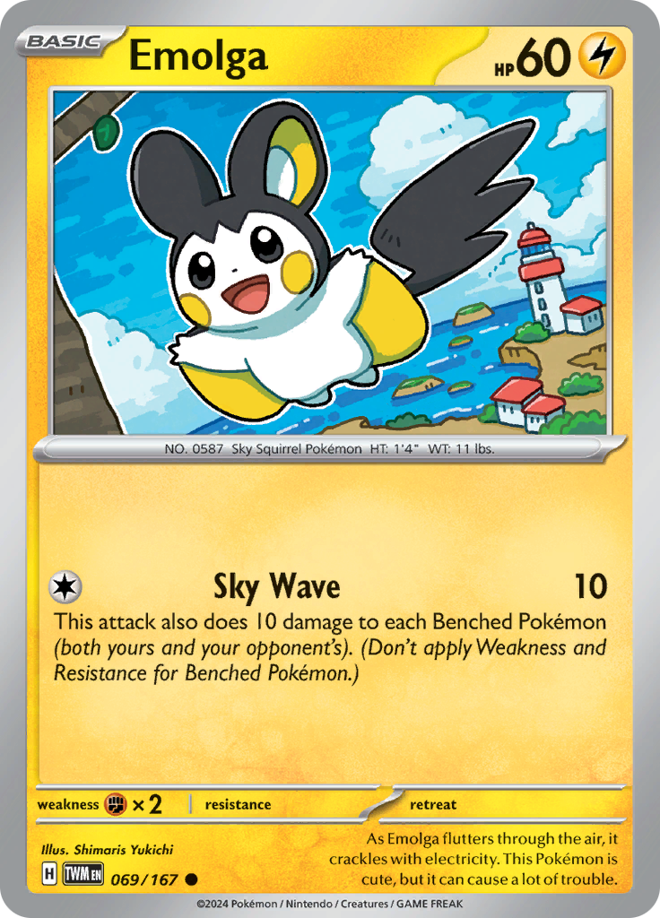 Emolga (Reverse Holo)