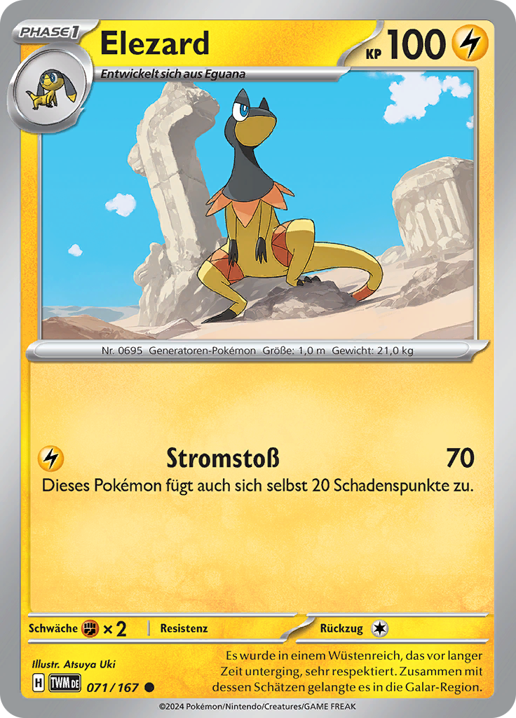Elezard (Reverse Holo)