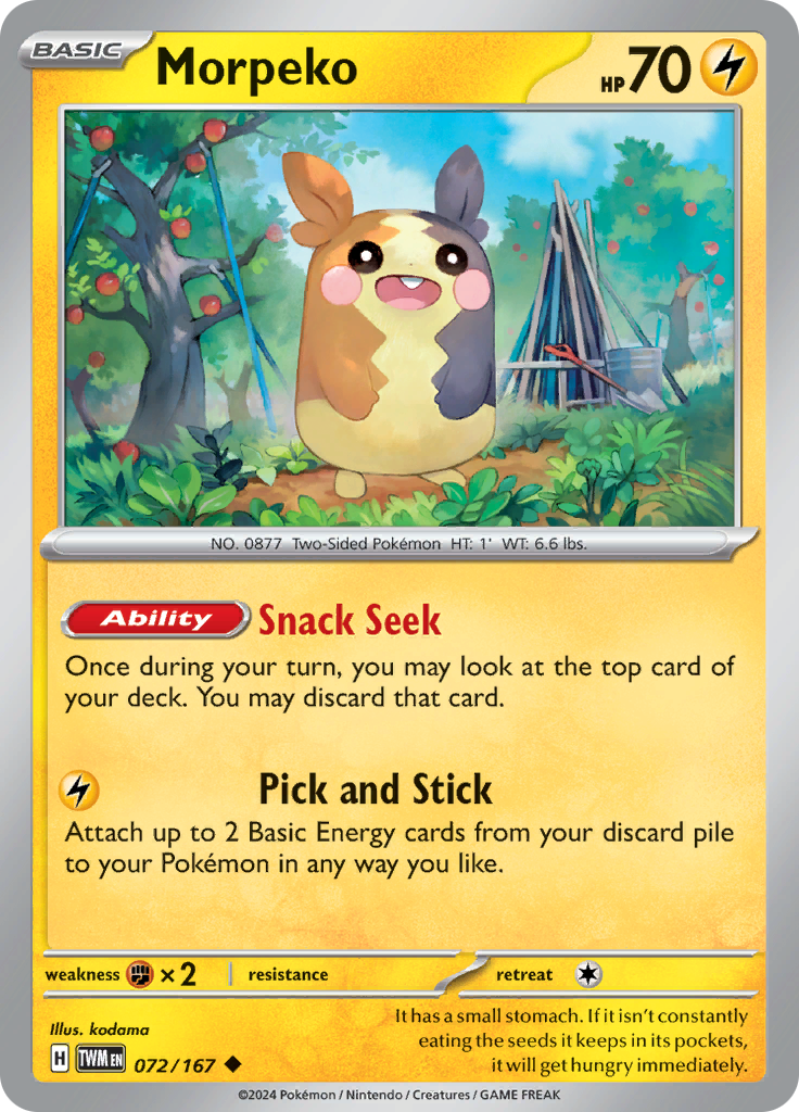 Morpeko (Reverse Holo)
