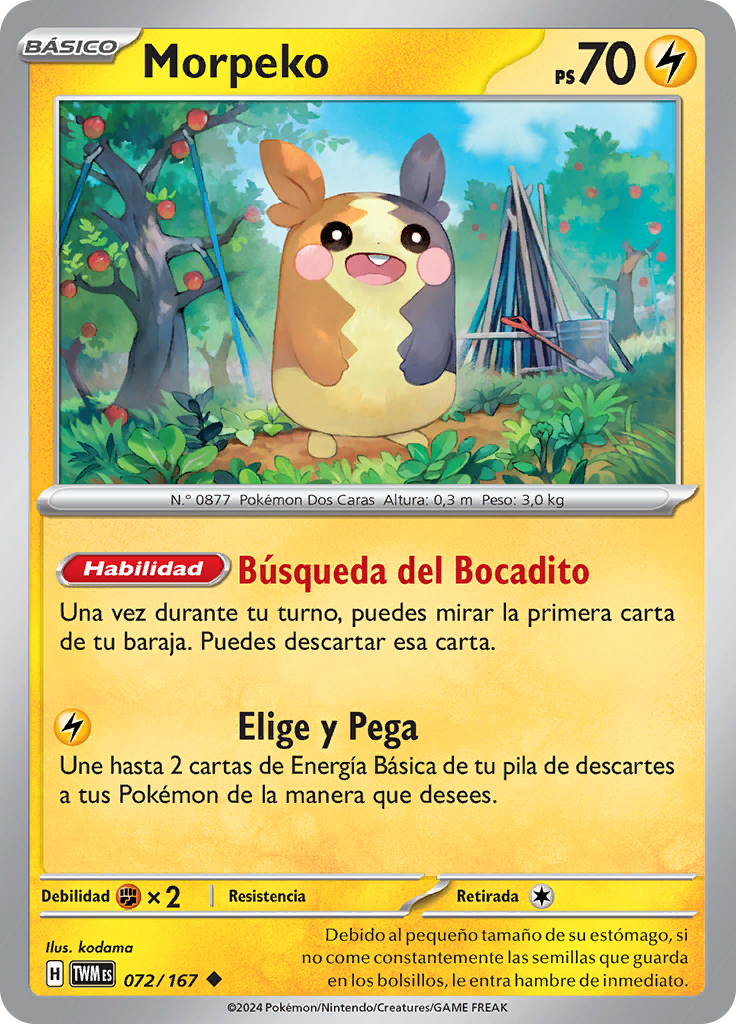 Morpeko (Reverse Holo)