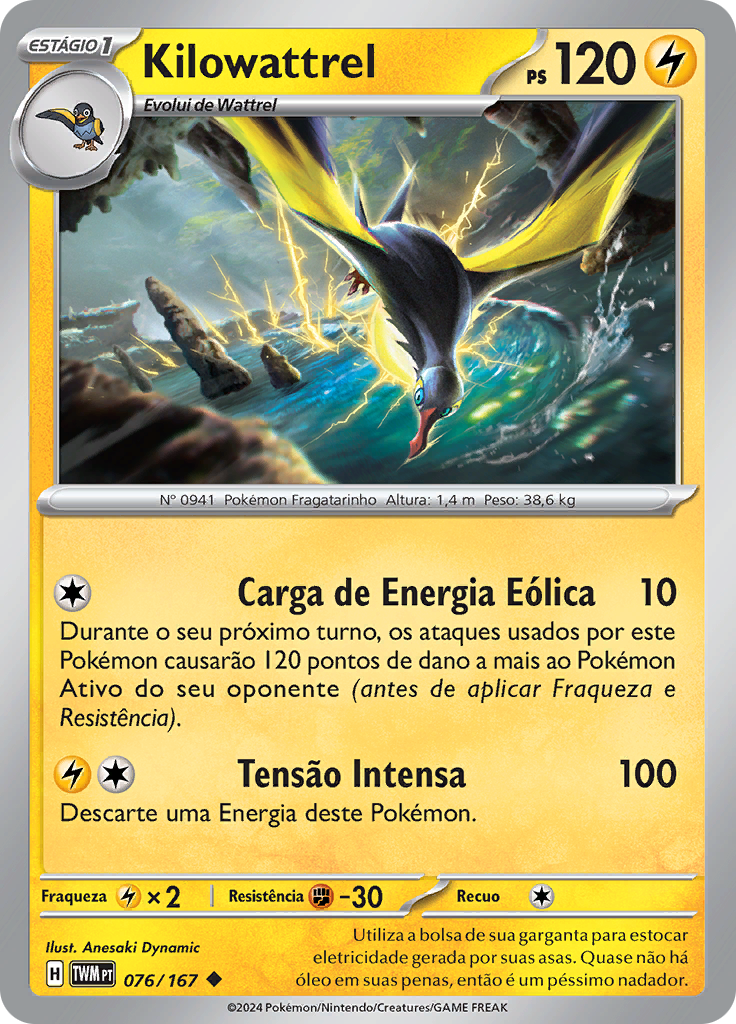 Kilowattrel (Reverse Holo)