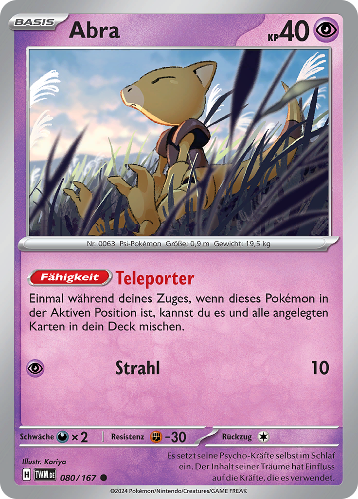 Abra (Reverse Holo)