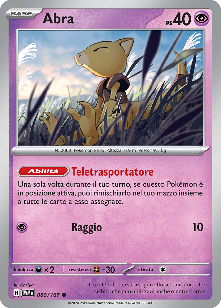 Abra (Reverse Holo)