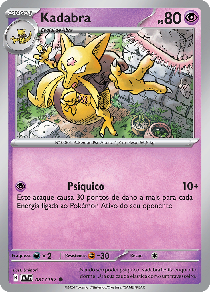 Kadabra (Reverse Holo)